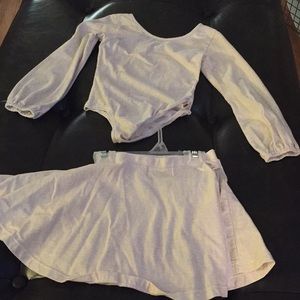 Well dressed wolf omi jo size 5 Leo and skirt